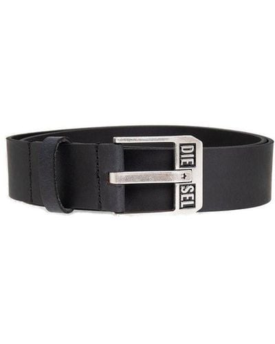 DIESEL Bluestar Ii Leather Belt - Black