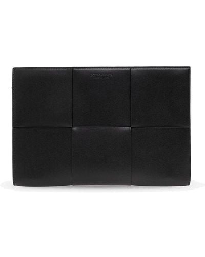 Bottega Veneta Urban Woven Briefcase - Black