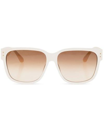 Linda Farrow 'perry' Sunglasses, - White