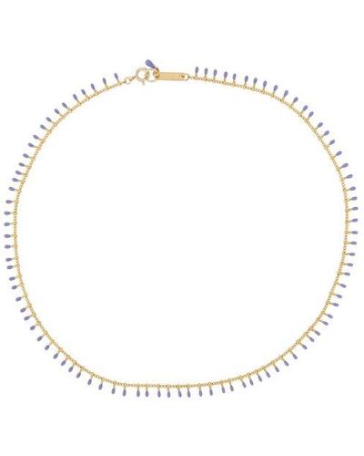 Isabel Marant Casablanca Charm Necklace - White
