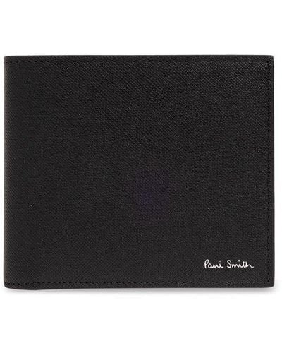 Paul Smith Leather Wallet, - Black