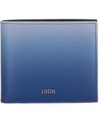 Dior Gradient Bifold Wallet - Blue