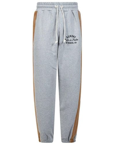 Palm Angels Trousers Grey