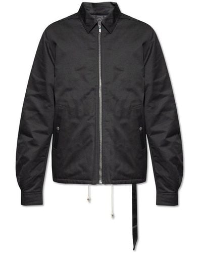 Rick Owens DRKSHDW Full-zipped Jacket - Black