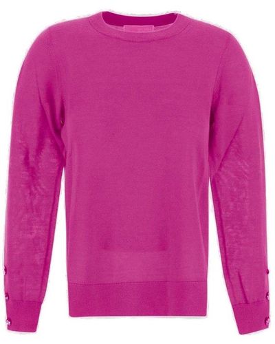 MICHAEL Michael Kors Wool Sweater - Pink