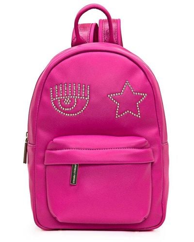 Chiara Ferragni Eye Star Backpack - Pink