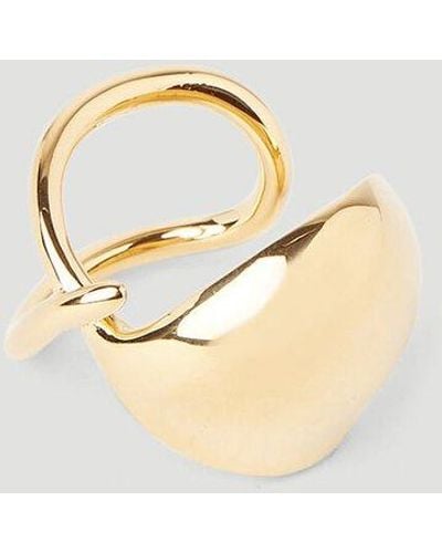 Bottega Veneta Sculptured Ring - Natural