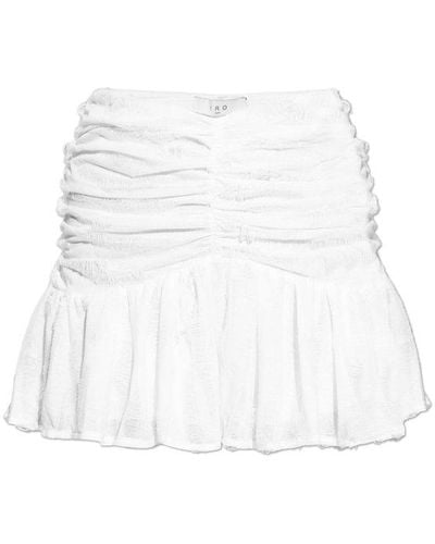 IRO Hamona Mini Skirt - White
