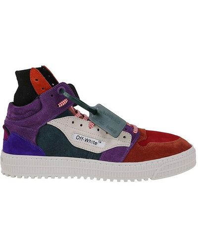 Off-White c/o Virgil Abloh Off-court 3.0 Panelled High Top Trainers - Multicolour