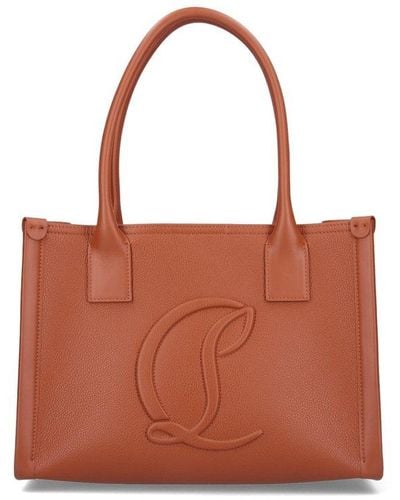 Christian Louboutin By My Side Small Tote Bag - Brown