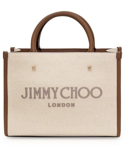 Jimmy Choo Varenne Tote Bag - Natural
