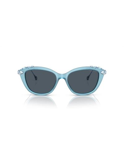 Swarovski Cat-eye Sunglasses - Blue