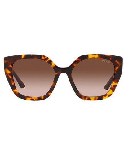Prada Cat-eye Frame Sunglasses - Multicolour