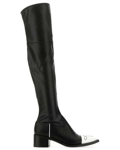 Miu Miu Over-the-knee Boots - Black