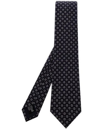 Giorgio Armani Silk Tie - Black