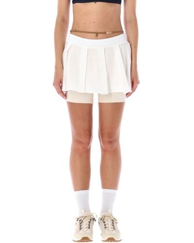 Nike X Jacquemus Layered Mini Skirt - White