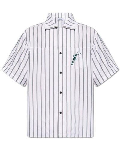 Ferragamo Short Sleeve Shirt - White