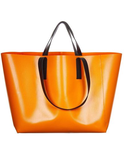 Dries Van Noten Logo-printed Tote Bag - Orange