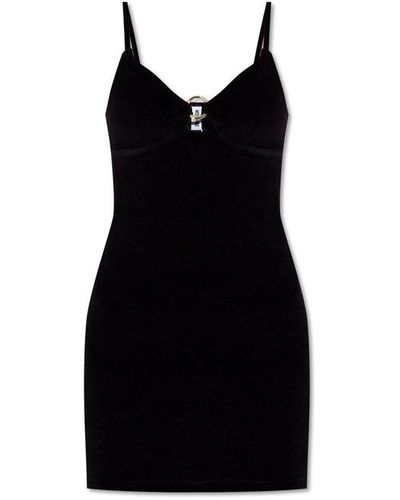 Moschino 'swim' Collection Slip Dress - Black