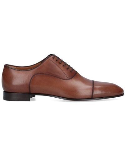 Christian Louboutin Greggo Derby Shoes - Brown