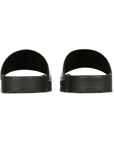 Moschino Slide Sandals - Black