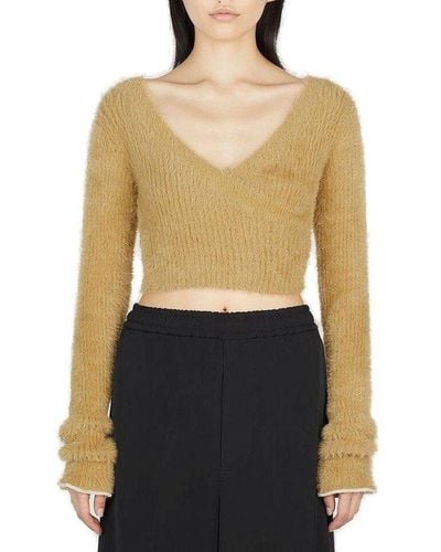 MM6 by Maison Martin Margiela Sweater - Brown