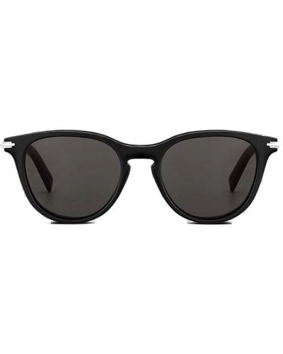 Dior Round-frame Sunglasses - Black