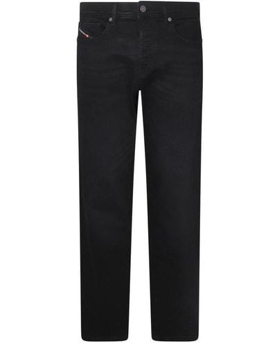 DIESEL D-finitive Tapered Leg Jeans - Black