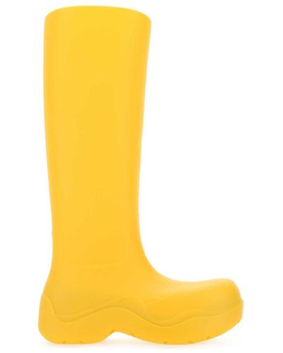 Bottega Veneta Puddle Biodegradable-rubber High Boots - Yellow