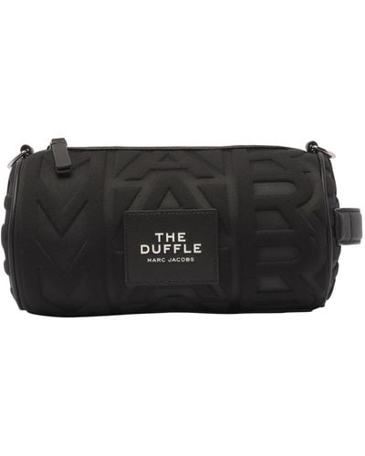 Marc Jacobs The Monogram Neoprene Black Duffle Bag