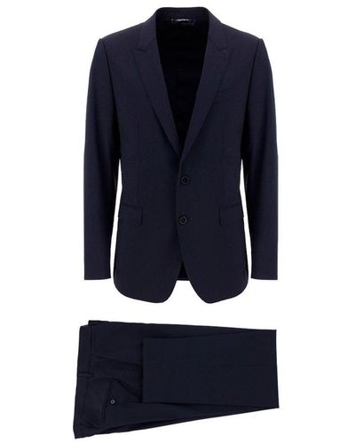 Dolce & Gabbana Tailored Two-piece Suit - Blue