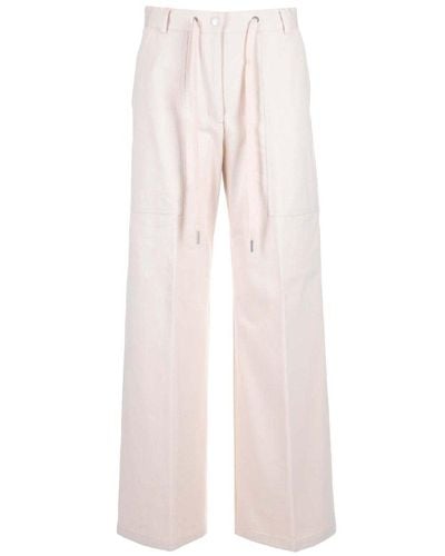 Moncler Wide Leg Trousers - Pink