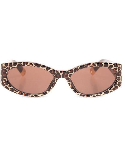 Jacquemus Sunglasses With Logo, - Pink