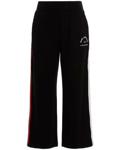 Karl Lagerfeld 'rue St-guillaume' Pants - Black