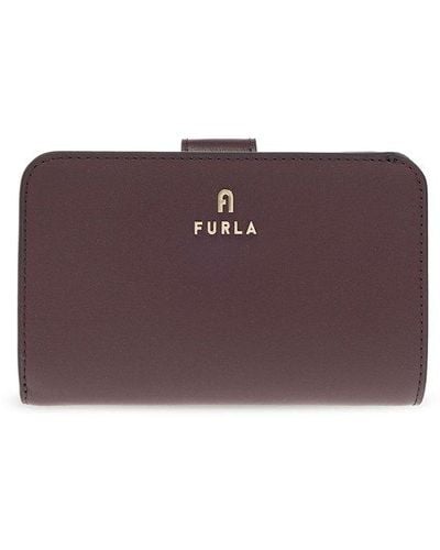 Furla ‘Camelia’ Wallet With Logo - Purple