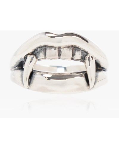 Yohji Yamamoto Silver Ring - Metallic