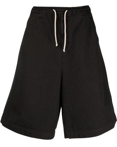 Societe Anonyme Wide Leg Drawstring Shorts - Black