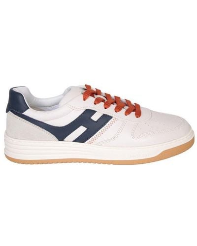 Hogan H630 Lace-up Trainers - White
