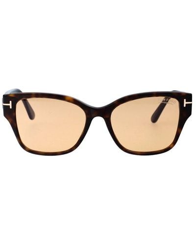 Tom Ford Cat-eye Sunglasses - Brown