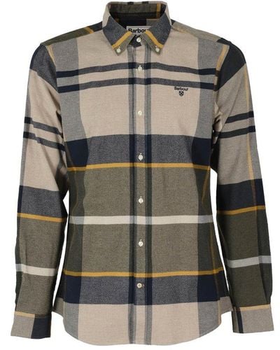 Barbour Iceloch Tailored Shirt - Gray