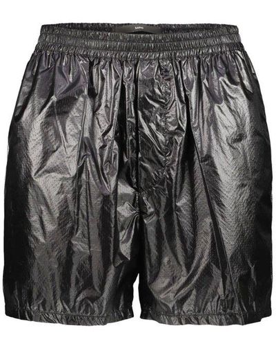SAPIO N°71 Elasticated Waistband Shorts - Gray
