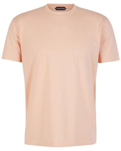 Tom Ford Plain T-shirt - Pink