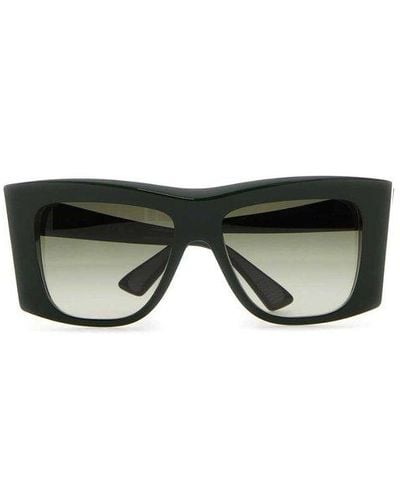 Bottega Veneta Square Frame Sunglasses - Black