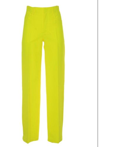 Philosophy Di Lorenzo Serafini High-waist Trousers - Yellow