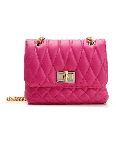 Lanvin "happy" Mini Shoulder Bag - Pink