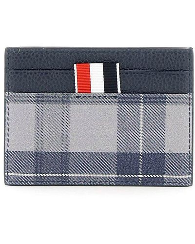 Thom Browne Leather Card Holder - Multicolor