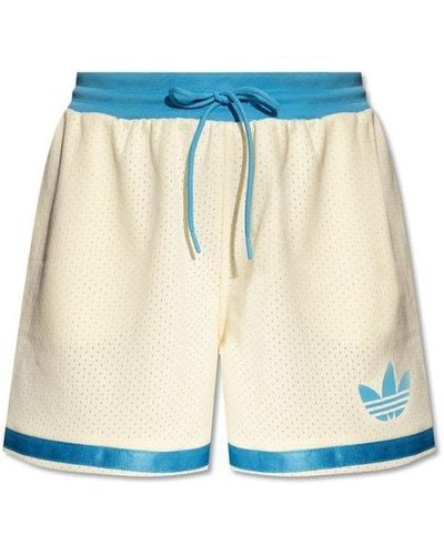 adidas Originals Shorts With Logo, - Blue