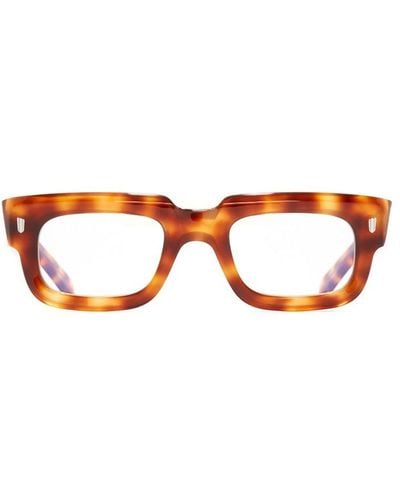 Cutler and Gross Rectangular Frame Sunglasses - Multicolor