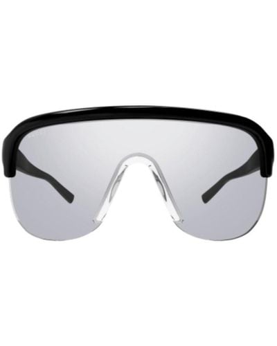 Gucci Mask-shaped Frame Sunglasses - Black