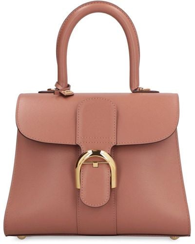 Shop DELVAUX Brillant Unisex Calfskin A4 Plain Leather Totes  (AA0501ANF099ZPA) by 紬tumugi